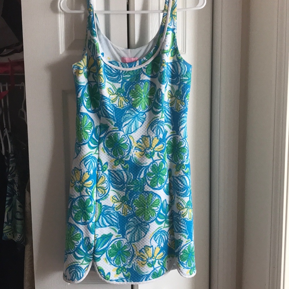 Lilly Pulitzer Dress limes size medium